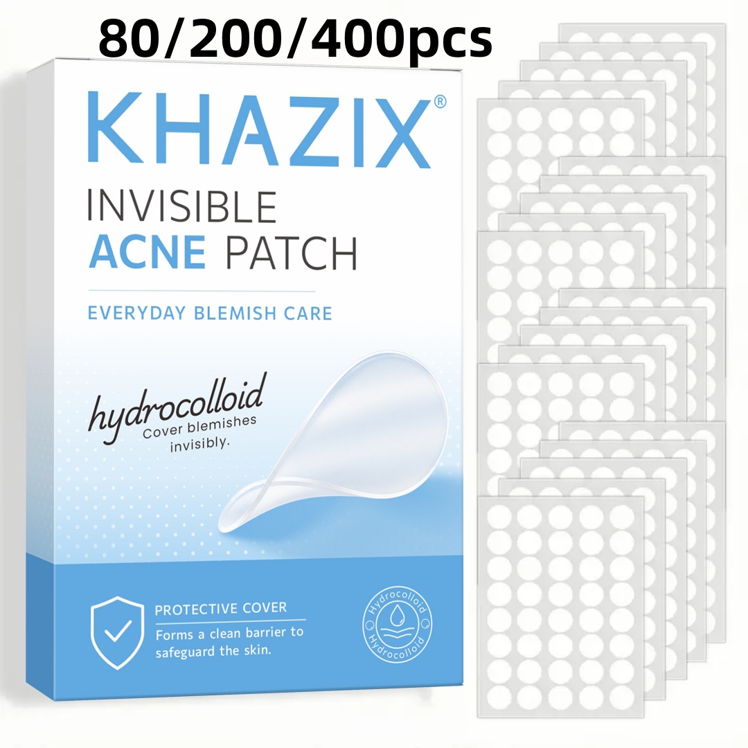 Hydrocolloid Pimple Patch - KHAZIX 80/200/400 szt. hydrokoloidnych plastrów na