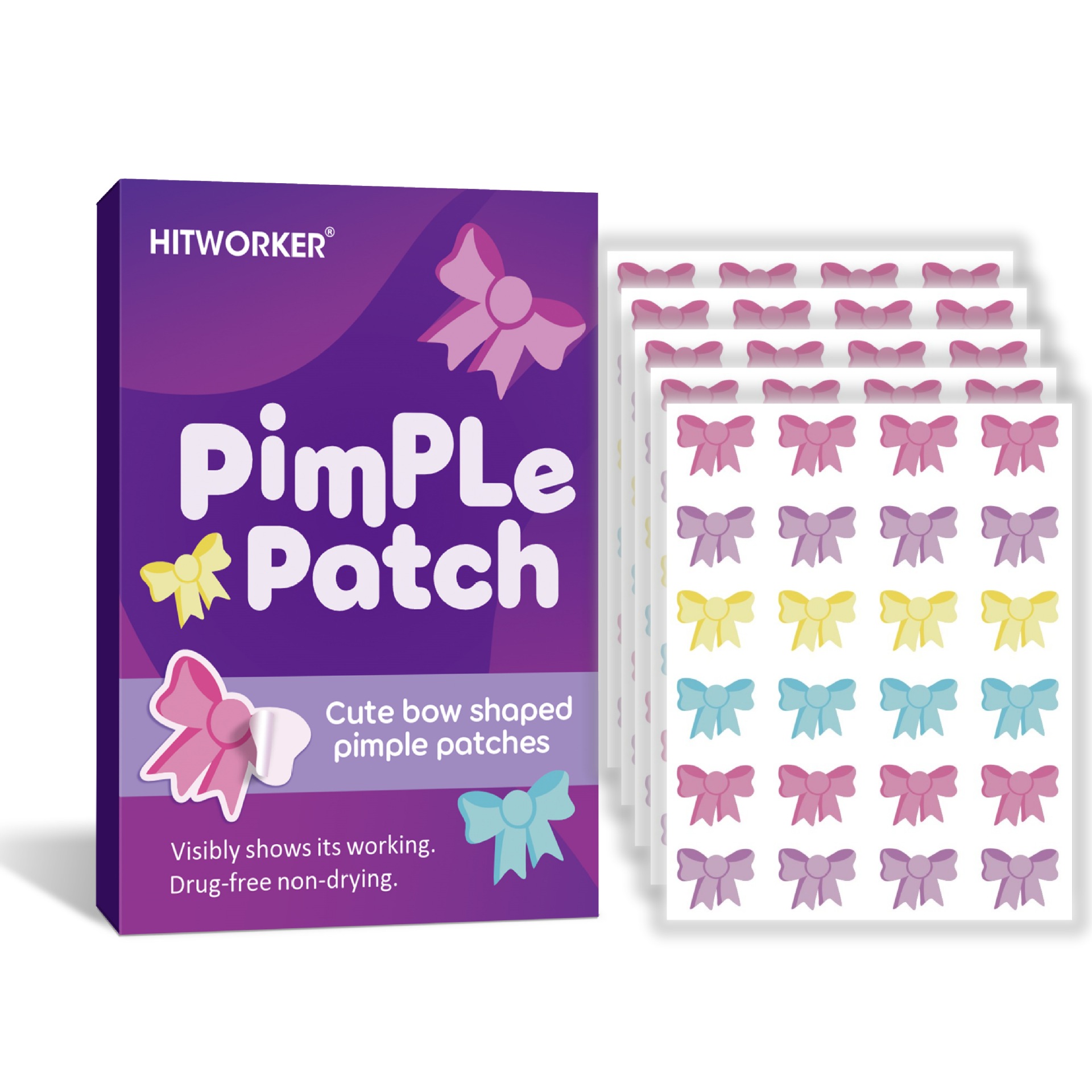 Hydrocolloid Pimple Patch - 120 szt. Plastrów na pryszcze w