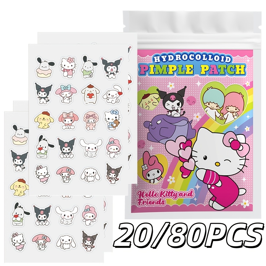 Hydrocolloid Pimple Patch - 20/80 szt. Sanrio Hello Kitty Hydrokoloidowe
