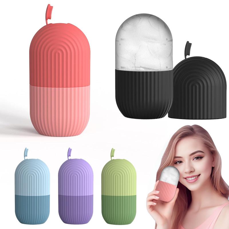 Face Ice Roller Puffiness - Nowy·Face Ice Roller Silikonowy Kostka Lodu