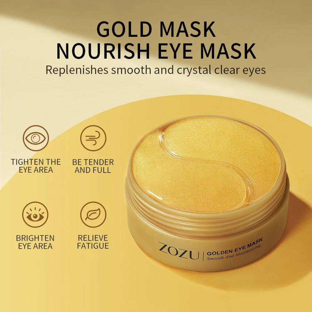 Collagen Under Eye Patches - 120 sztuk awokado złota kolagenowa maska