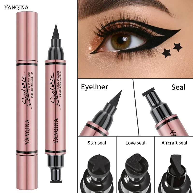 Waterproof Liquid Eyeliner Pen - Długotrwały, wodoodporny, szybkoschnący eyeliner w pisaku