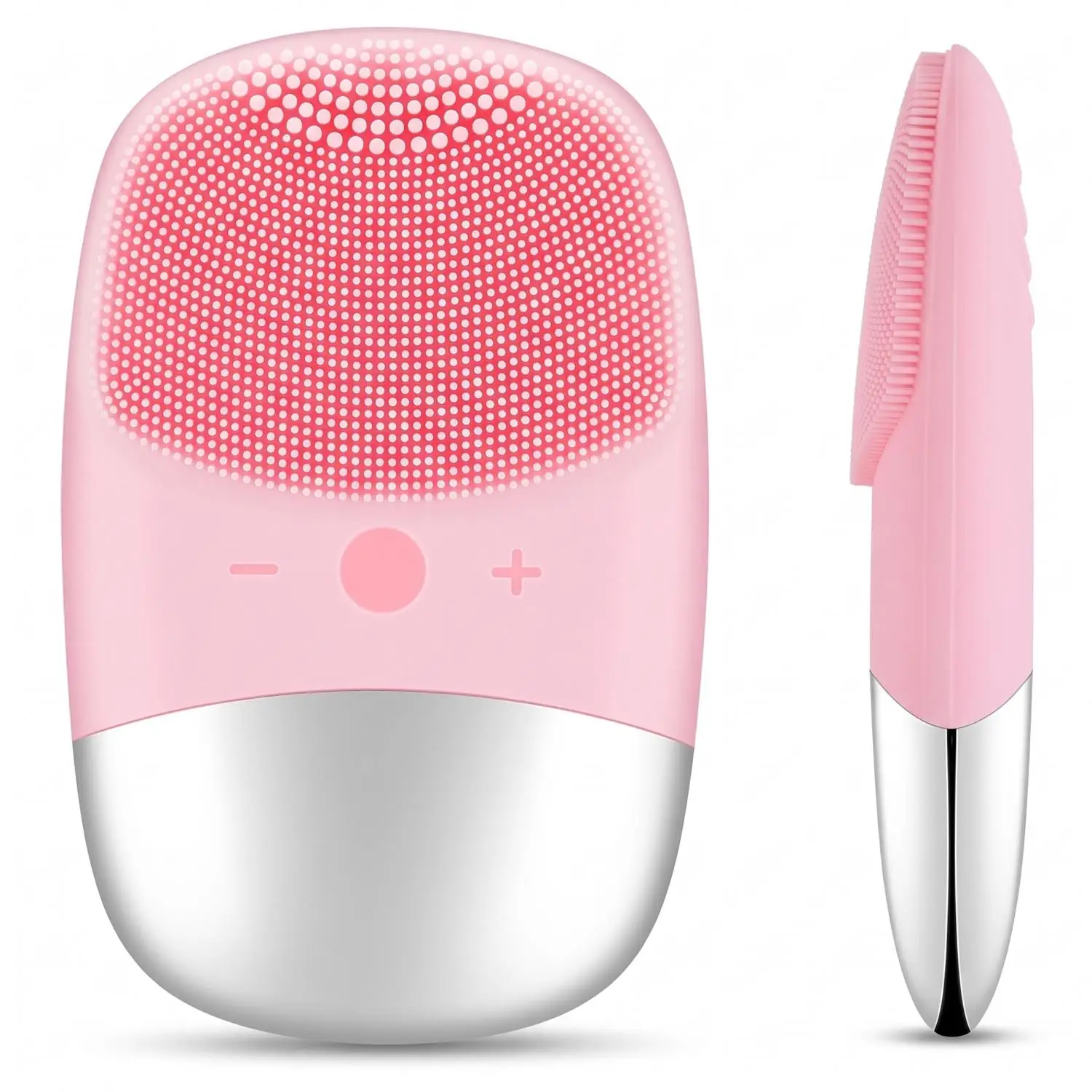 Silicone Face Scrubber Electric - Elektryczna szczoteczka do oczyszczania twarzy z