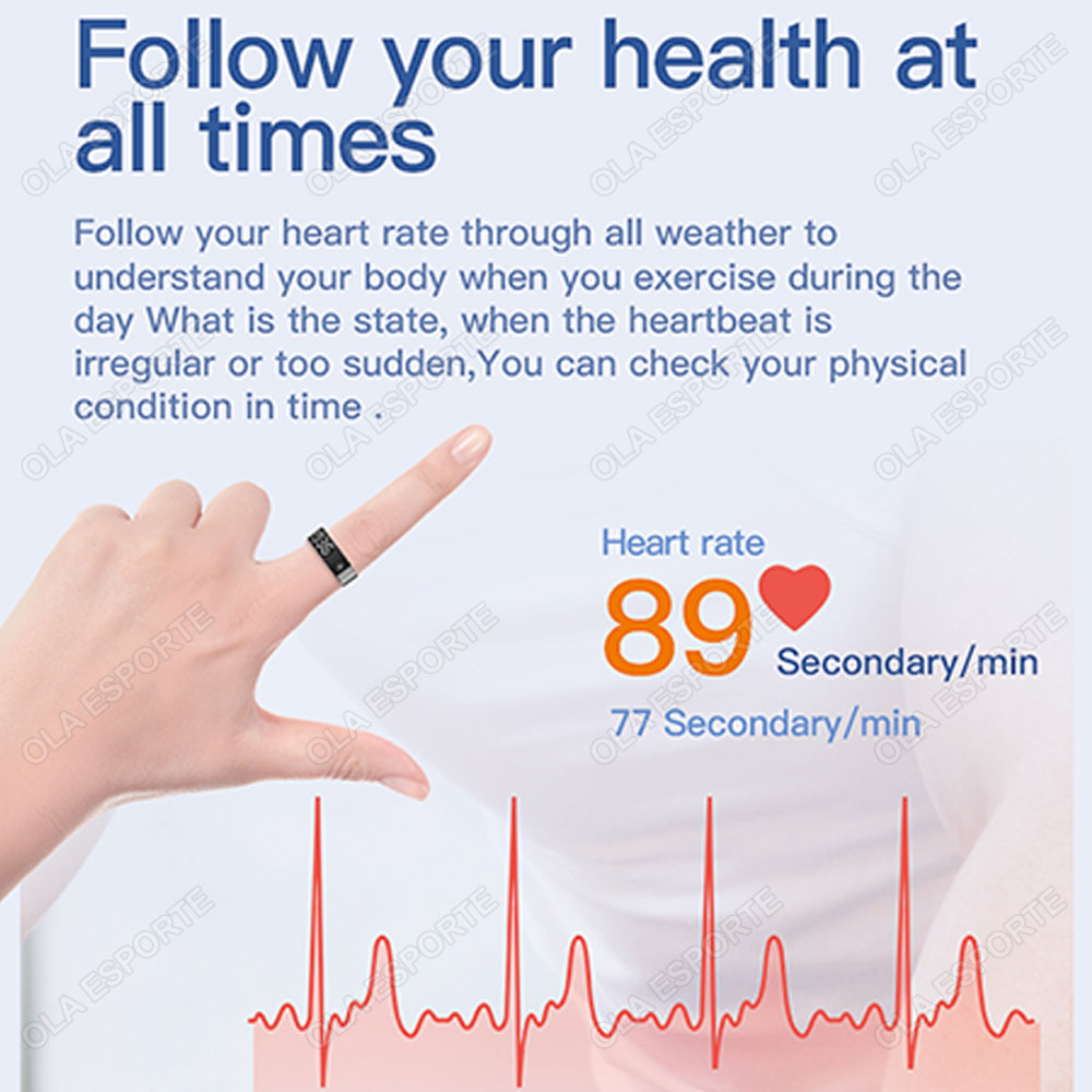 Inteligentny pierścień SR08 z  – Health Monitors recenzja i cena