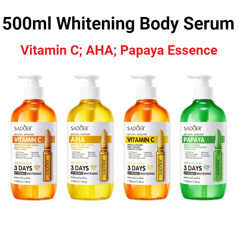 SADOER AHA Wybielająca Esencja – Hyaluronic Acid Facial Serum recenzja i cena