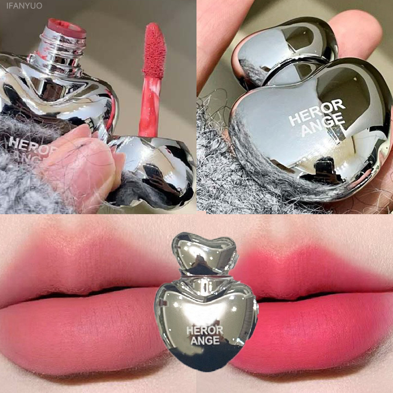 Peach Heart Silky Matte Lipsti – Matte Velvet Lip Tint Long Lasting recenzja i cena