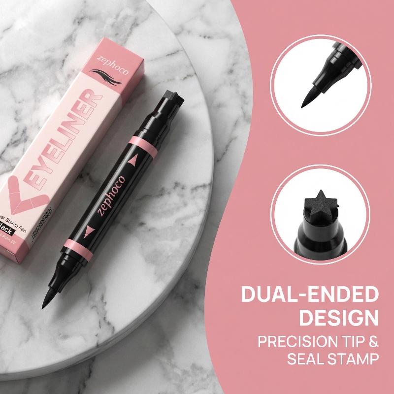 Czarno-brązowy zintegrowany ey – Waterproof Liquid Eyeliner Pen recenzja i cena