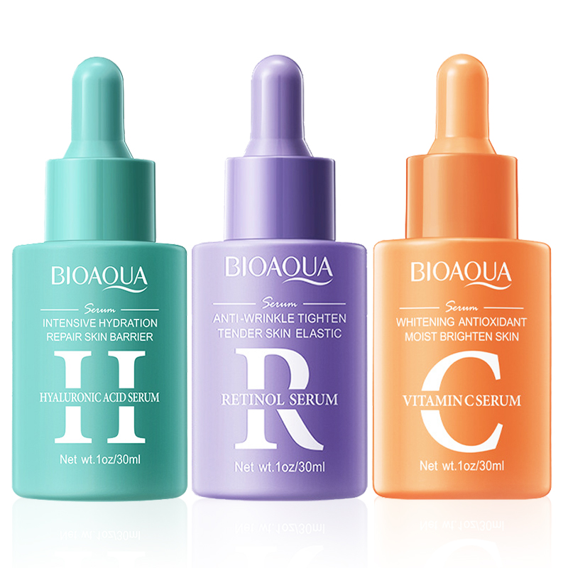 1/3 sztuk BIOAQUA witamina C R – Hyaluronic Acid Facial Serum recenzja i cena