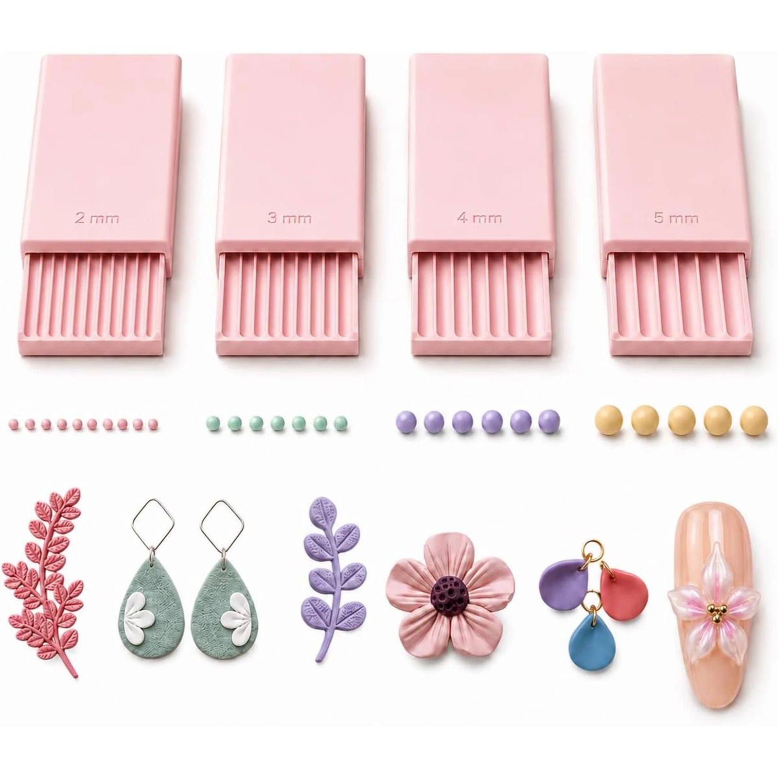4 sztuki narzędzi do tworzenia – Nail Art recenzja i cena