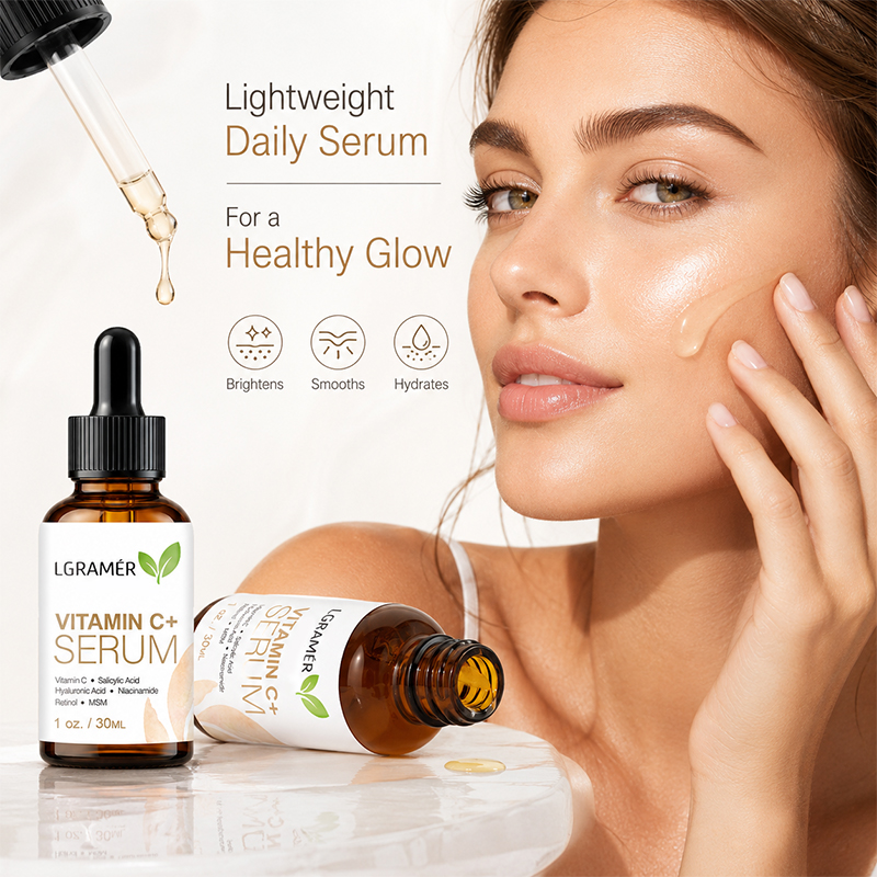 Serum do twarzy z witaminą C+  – Hyaluronic Acid Facial Serum recenzja i cena