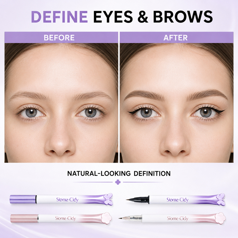 Siome Cidy 4PCS Zestaw Płynnyc – Waterproof Liquid Eyeliner Pen recenzja i cena