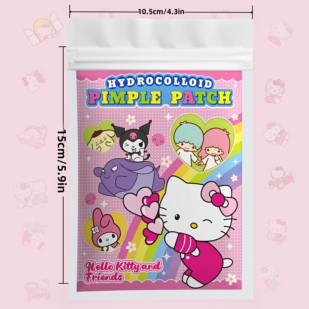 20/80 szt. Sanrio Hello Kitty  – Hydrocolloid Pimple Patch recenzja i cena