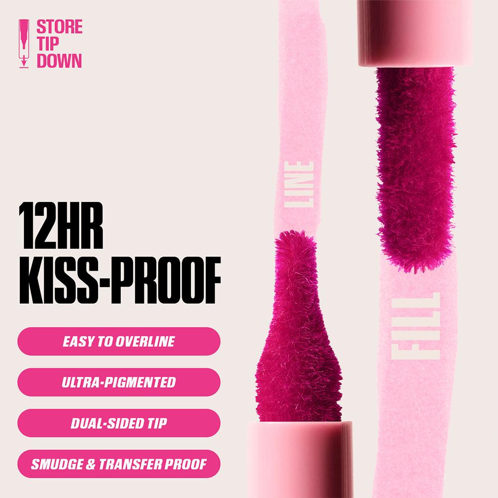 Wodoodporny Matowy Konturówka  – Matte Velvet Lip Tint Long Lasting recenzja i cena