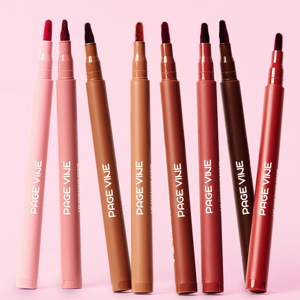Wodoodporny Matowy Konturówka  – Matte Velvet Lip Tint Long Lasting recenzja i cena