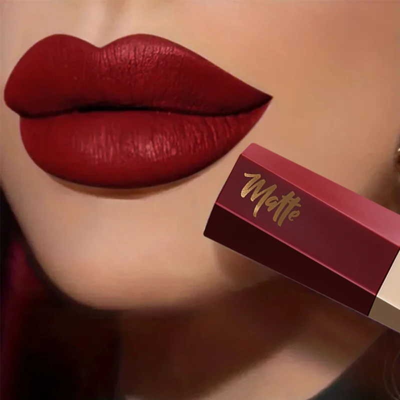 1 szt. Wodoodporny matowy aksa – Matte Velvet Lip Tint Long Lasting recenzja i cena