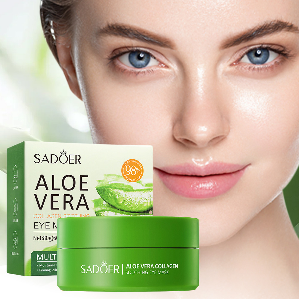 SADOER Aloe Vera Collagen Soot – Collagen Under Eye Patches recenzja i cena