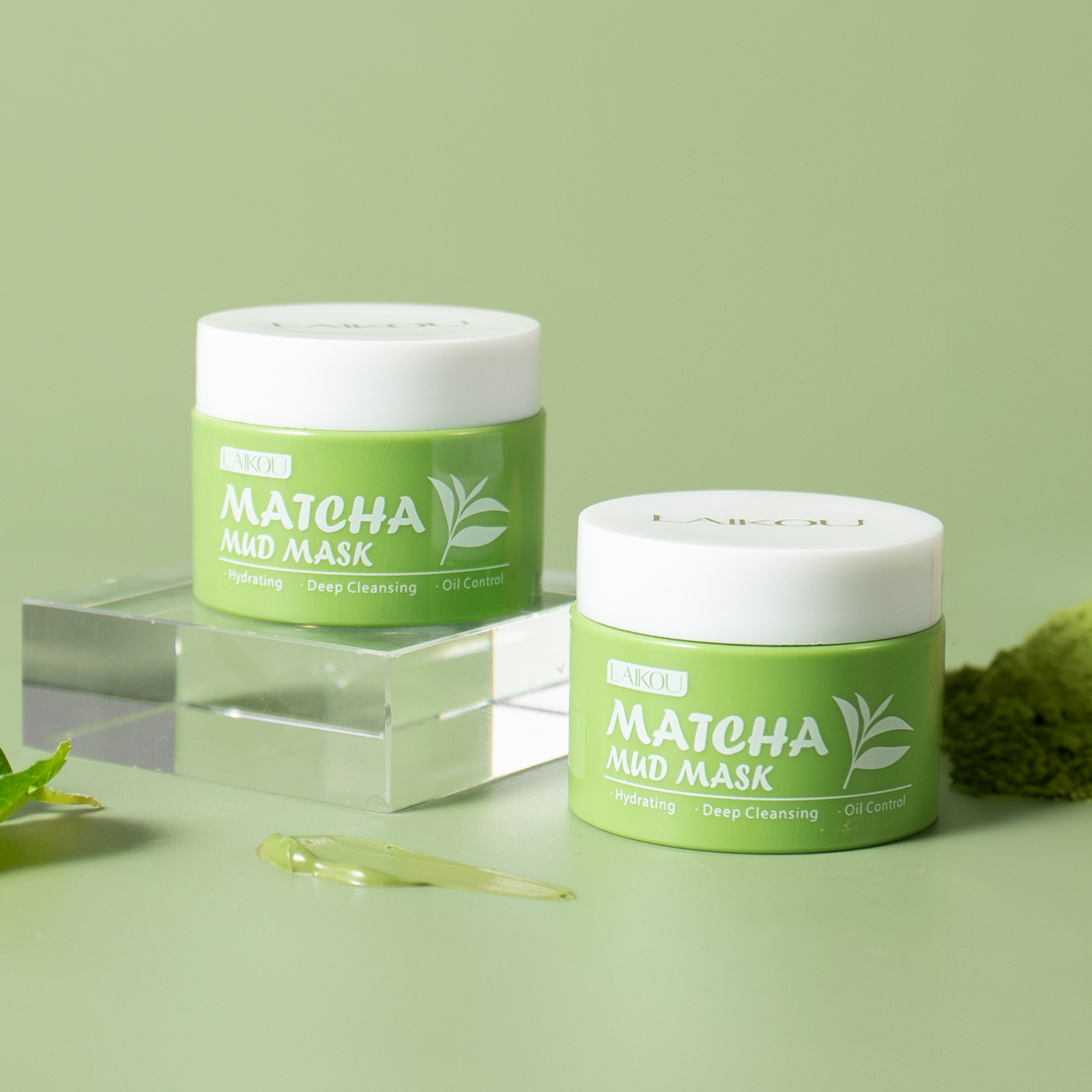 LAIKOU Matcha Green Tea Clay M – Green Tea Cleansing Clay Mask recenzja i cena