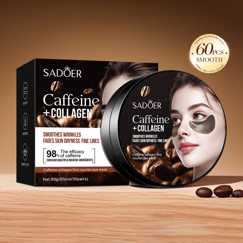 60 szt. SADOER Kryształowa Mas – Collagen Under Eye Patches recenzja i cena