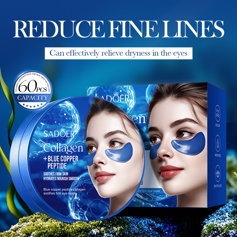 60 szt. SADOER Kryształowa Mas – Collagen Under Eye Patches recenzja i cena