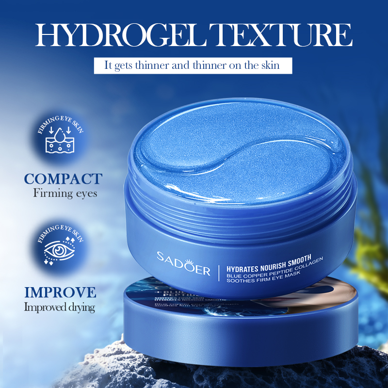 60 szt. SADOER Kryształowa Mas – Collagen Under Eye Patches recenzja i cena