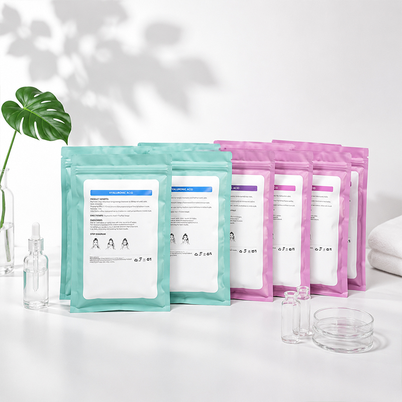 1 Pudełko/Woreczek z Zestawem  – Hyaluronic Acid Facial Serum recenzja i cena