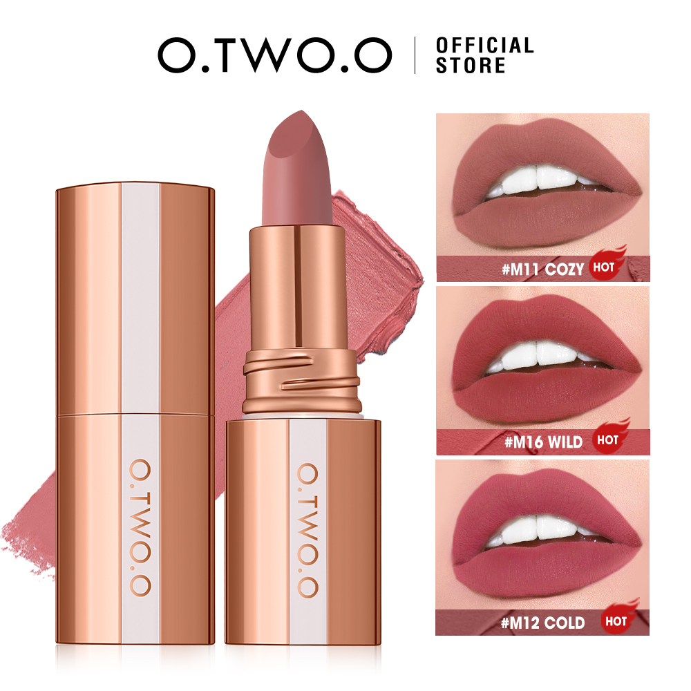 O.TWO.O matowa szminka długotr – Matte Velvet Lip Tint Long Lasting recenzja i cena