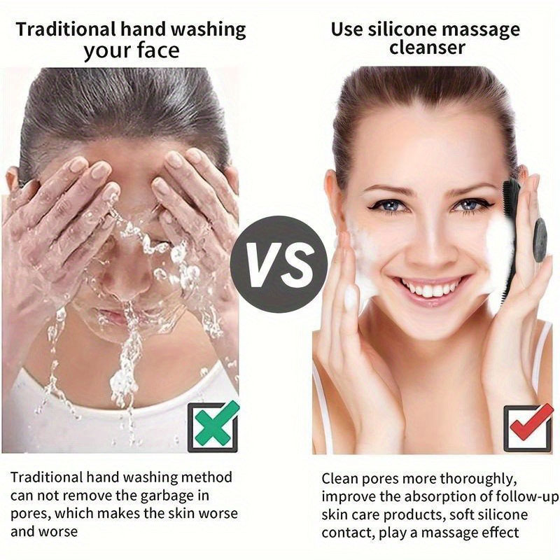 Silikonowa szczotka do kąpieli – Silicone Face Scrubber Electric recenzja i cena