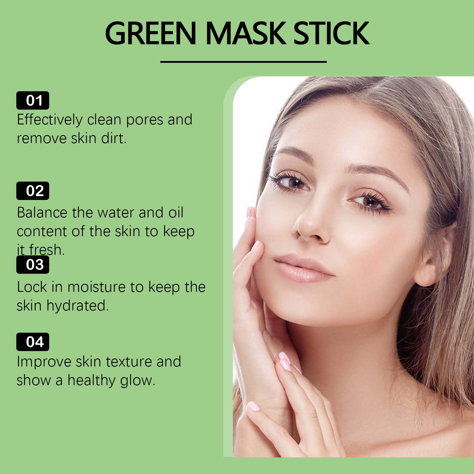 1~5 SZT. Sztyft z zieloną herb – Green Tea Cleansing Clay Mask recenzja i cena