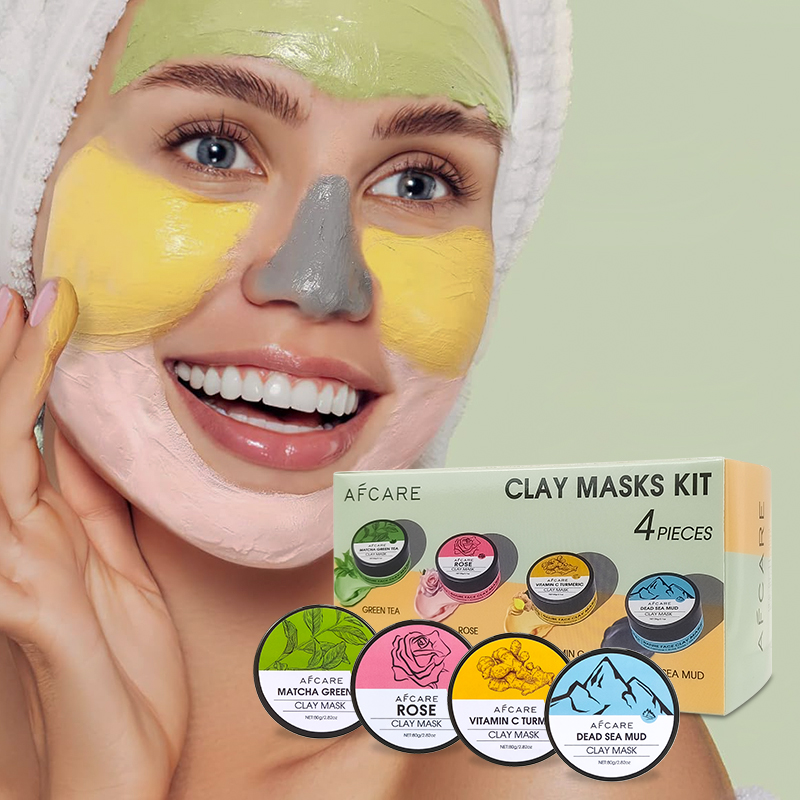 Zestaw 4 maseczek do twarzy z  – Green Tea Cleansing Clay Mask recenzja i cena